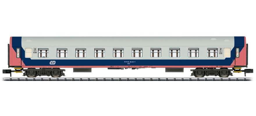 Nゲージ 鉄道模型 客車 Minitrix ミニトリックス CD Era V DC 2nd class express train carriage of the CD Era V｜ラストホビー