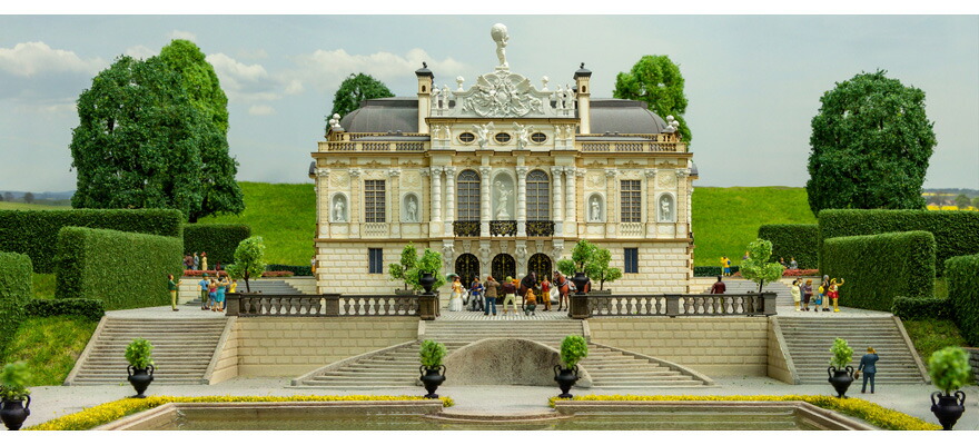 HOゲージ 建物 ノッホ Noch Linderhof Castle Laser Cut Kit