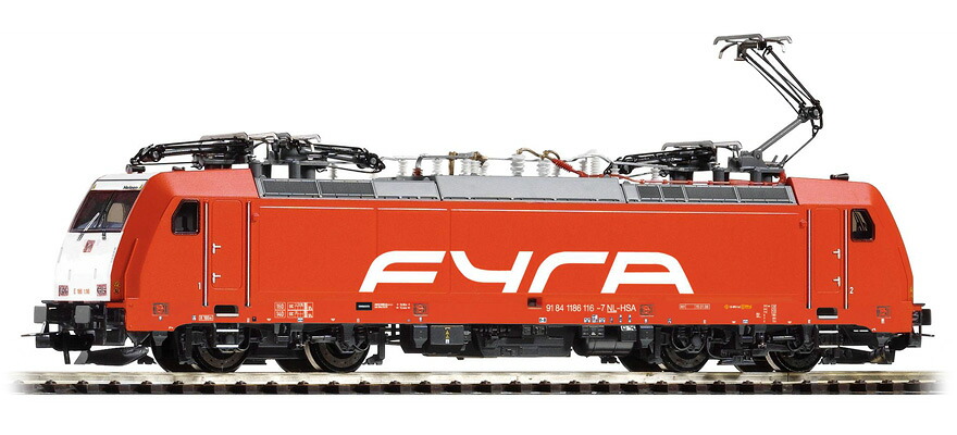 HOゲージ Piko ピコ FYRA Electric locomotive BR 186 Epoch V Sound AC Motorola Maerklin Format