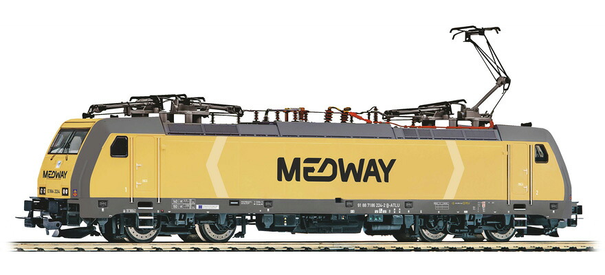 HOゲージ 鉄道模型 ピコ Piko Medway BR 186 Electric locomotive Era VI sound DC DCC｜ラストホビー 43,320円