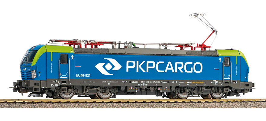 HOゲージ 鉄道模型 Piko ピコ PKP Cargo EU46形 ベクトロン Era VI サウンド DC DCC Electric locomotive Vectron EU46 of the PKP Cargo era VI with sound