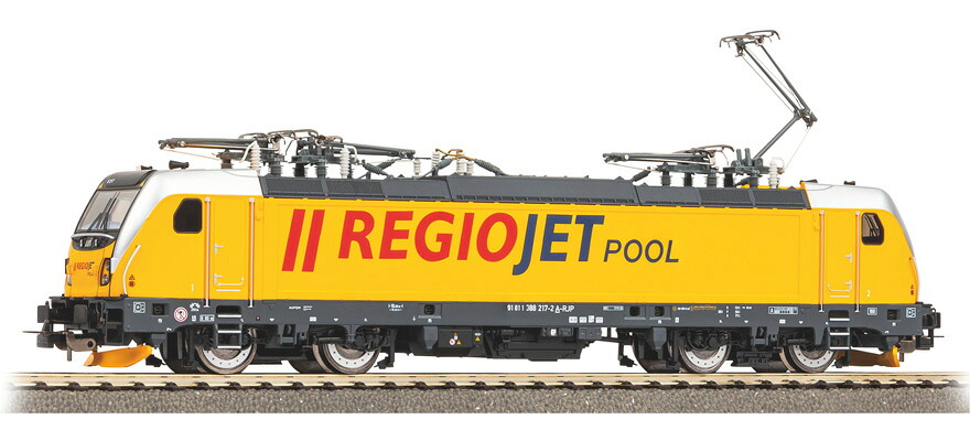HOゲージ 鉄道模型 電気機関車 Piko ピコ Regiojet series 388 epoch VI DSS PluX22 DC｜ラストホビー