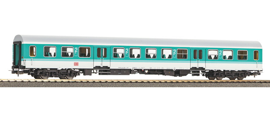 HOゲージ 客車 PIKO ピコ DB AG Halberstadt 2nd class Era V DC Halberstadt center entrance carriage 2nd class of the DB AG Era V