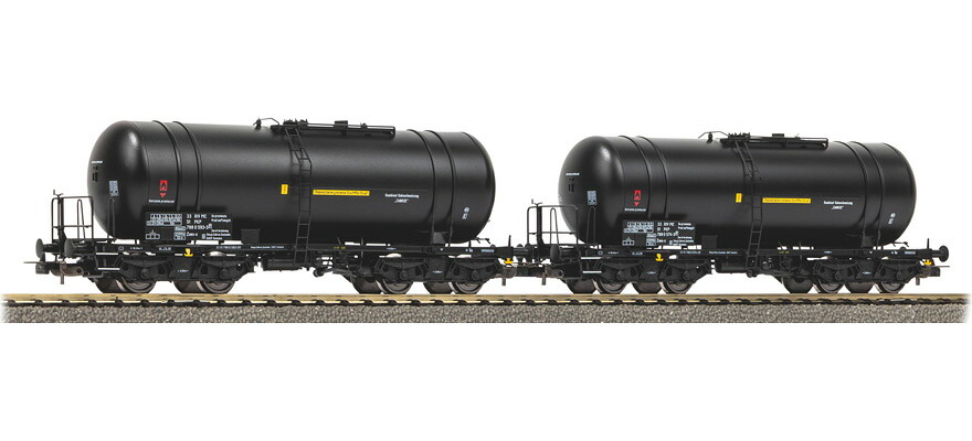HOゲージ 鉄道模型 貨車 Piko ピコ PKP タンク車 406Ra 2両セット Era IV Set of 2 tank wagons 406Ra of the PKP Era IV DC｜ラストホビー