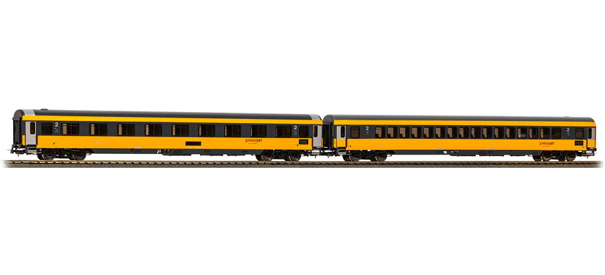 HOゲージ 客車 Piko ピコ Regiojet Set of 2 Regiojet passenger cars Era VI DC|ラストホビー