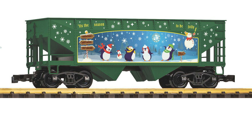 Gゲージ 鉄道模型 Piko ピコ North Pole Express XMAS Bulk Goods Wagon Christmas DC|ラストホビー