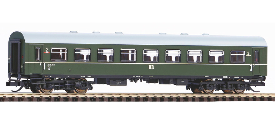 TTゲージ 鉄道模型 客車 Piko ピコ DR Reko car 2等客車 Era III 2nd class Reko car DR epoch III DC