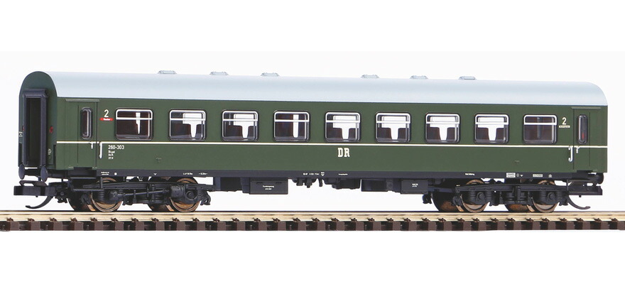 TTゲージ 鉄道模型 客車 Piko ピコ DR Reko car 2等客車 Era III 2nd class Reko car DR epoch III DC