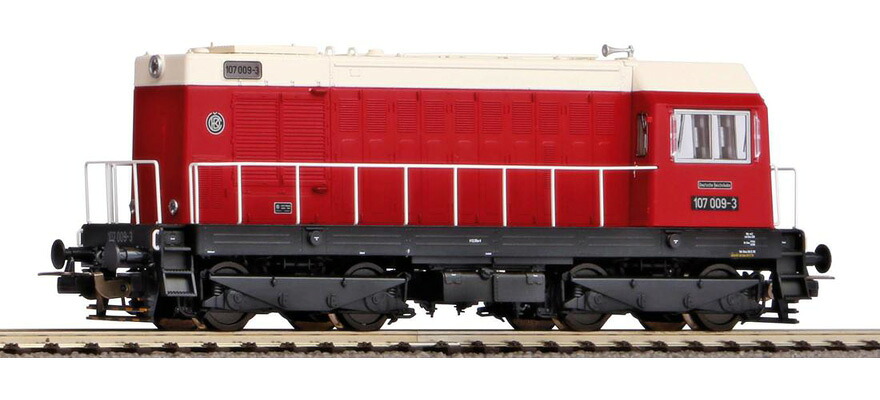 HOゲージ 鉄道模型 Piko ピコ DR Diesel locomotive class 107 Era IV AC mfx｜ラストホビー