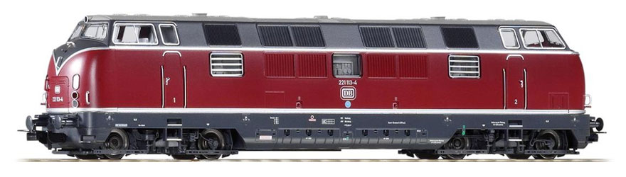 HOゲージ 鉄道模型 Piko ピコ DB 221形 ディーゼル機関車 Era IV AC Digital Decoder Motorola Maerklin Format｜ラストホビー 36,855円