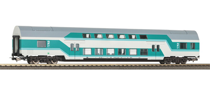 HOゲージ 鉄道模型 客車 Piko ピコ DR DBuz 747.3 2階建客車 Era IV DC Double-decker passenger car series DBuz 747.3