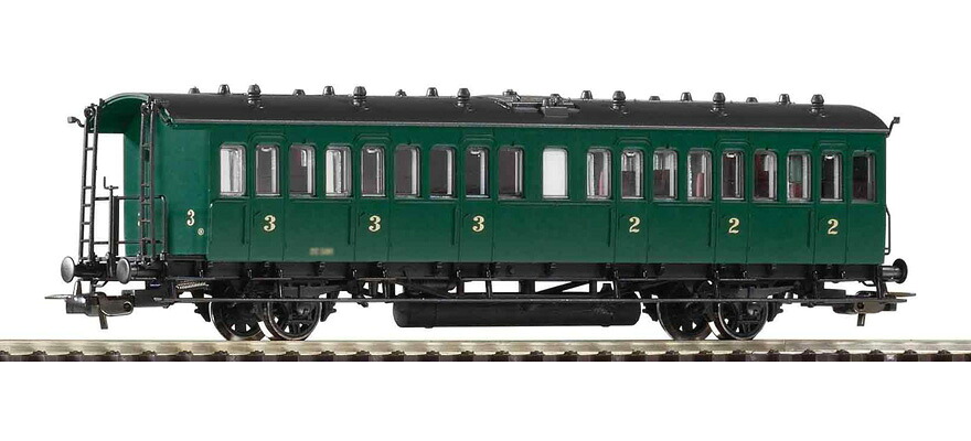 HOゲージ 客車 Piko ピコ SNCB Compartment car 2nd 3rd class Epoch III DC|ラストホビー