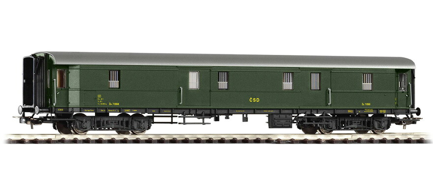 HOゲージ 鉄道模型 客車 Piko ピコ CSD 荷物車 Era III Baggage car of the CSD DC|ラストホビー