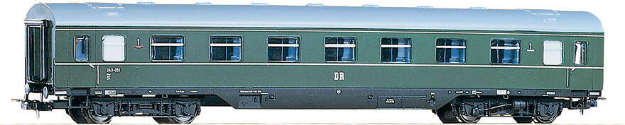 HOゲージ 鉄道模型 客車 ピコ Piko DR A4ge形 1等客車 Era III Express train carriage A4ge modernization carriage DR Era III DC｜ラストホビー 14,060円