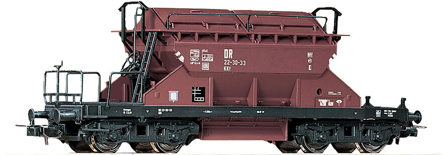 HOゲージ 鉄道模型 Piko ピコ DR Saddle floor hopper car type KKt 22 Epoch III DC|ラストホビー