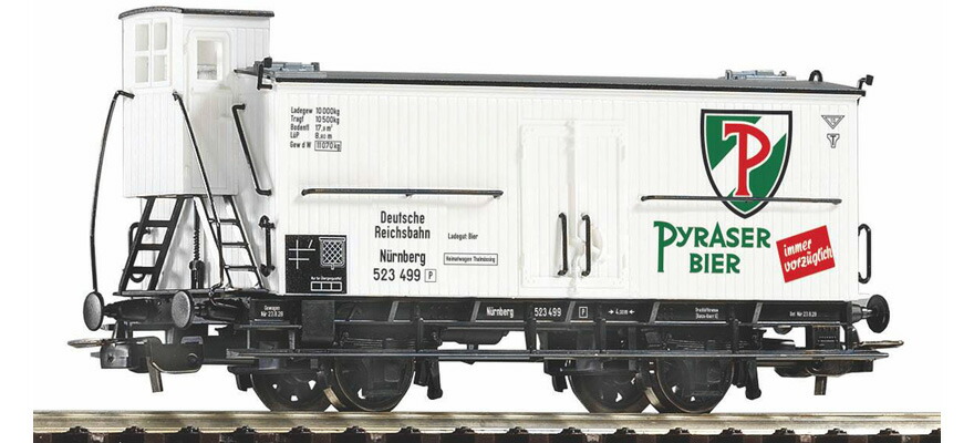 HOゲージ 鉄道模型 PIKO ピコ Pyraser brewery ビール貨車 Epoch II Beer car of the Pyraser brewery epoch II DC