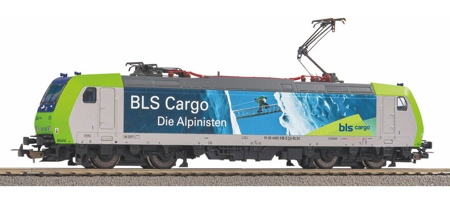 HOゲージ 鉄道模型 PIKO ピコ BLS Re 485形 電気機関車 Era VI DC Re 485 New Alpinisti of the BLS