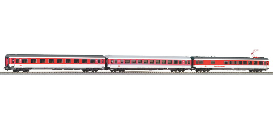 HOゲージ 客車 Piko ピコ DB AG IC 602 Gorch Fock Set of 3 Era V 3 passenger coaches IC 602 DC