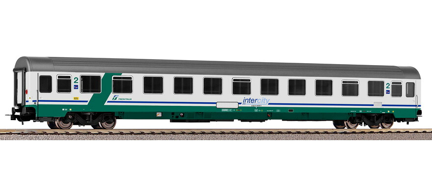 HOゲージ 客車 Piko ピコ FS Eurofima Epoch IV 2nd class Intercity Plus express train passenger car FS DC 16,416円