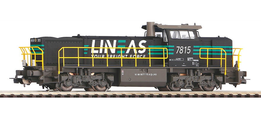 HOゲージ 鉄道模型 Piko ピコ Lineas 7815形 ディーゼル機関車 Era VI Diesel locomotive of the 7815 Lineas epoch VI DC｜ラストホビー