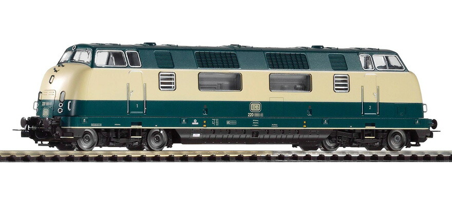 HOゲージ 鉄道模型 Piko ピコ DB BR 220 ディーゼル機関車 Era IV サウンド DC DCC Diesel locomotive BR 220 DB Era IV