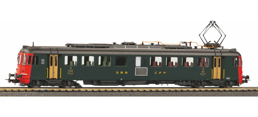 HOゲージ 鉄道模型 車両 Piko ピコ SBB RBe 4/4 Epoch IV DC Railcar RBe 4/4 of the SBB epoch IV DC