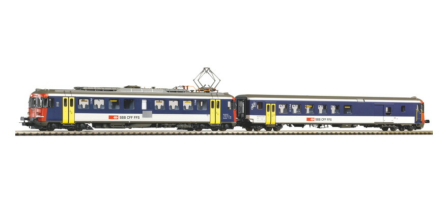 HOゲージ 鉄道模型 車両 Piko ピコ SBB Rbe 4/4 NPZ Set railcar with control car Epoch IV DC 73,150円