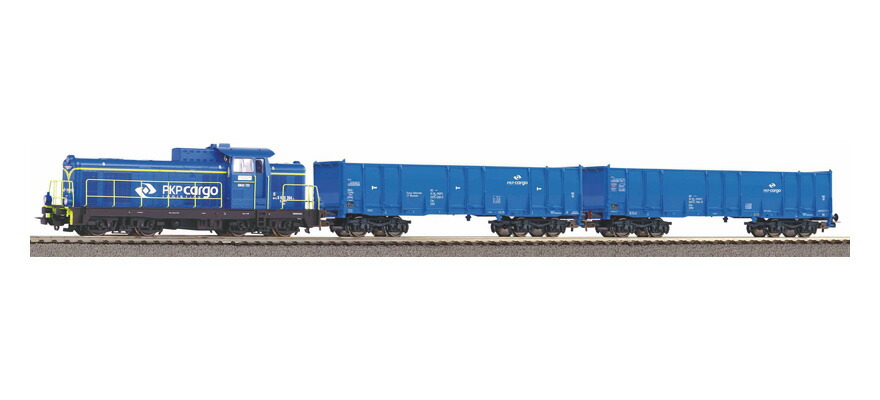 HOゲージ 鉄道模型 Piko ピコ PKP Cargo ディーゼル機関車 SM 42 貨車2両 スターターセット Era IV PKP Cargo diesel locomotive SM 42 DC 27,365円