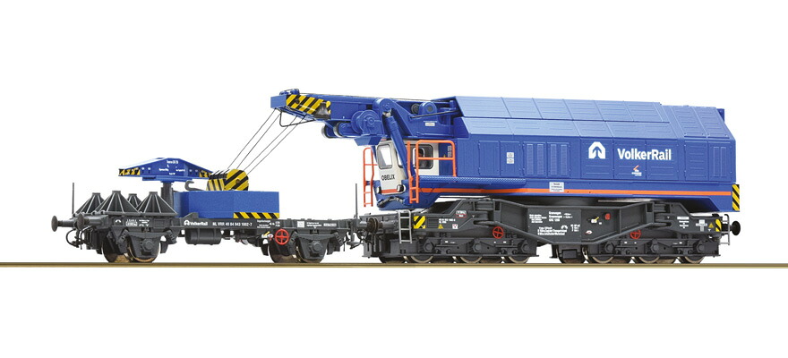 HOゲージ 鉄道模型 Roco ロコ Digital crane EDK 750 Volkerrail epoch VI AC Motorola Maerklin Format｜ラストホビー