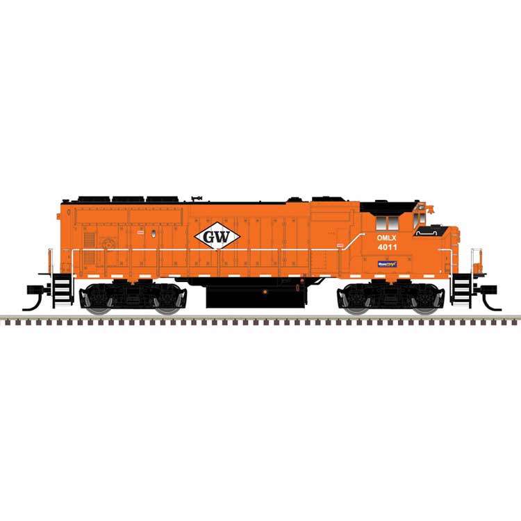 GMD GP40-2W ディーゼル機関車 CN仕様 グレート・ウェスタン #4011 ESUサウンド・DCC搭載 オムニトラックス塗装 オレンジ/ブラック / Atlas HOゲージ 鉄道模型 外国鉄道｜ラストホビー