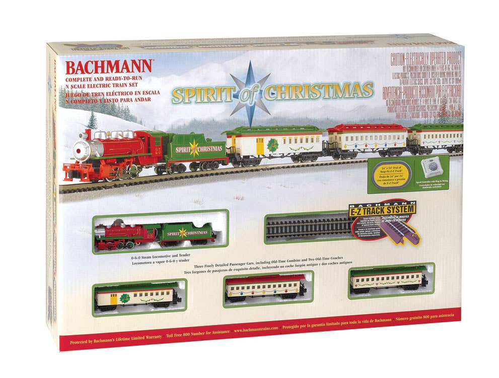 スピリット・オブ・クリスマス 列車セット / Bachmann Nゲージ 鉄道模型 外国鉄道｜ラストホビー