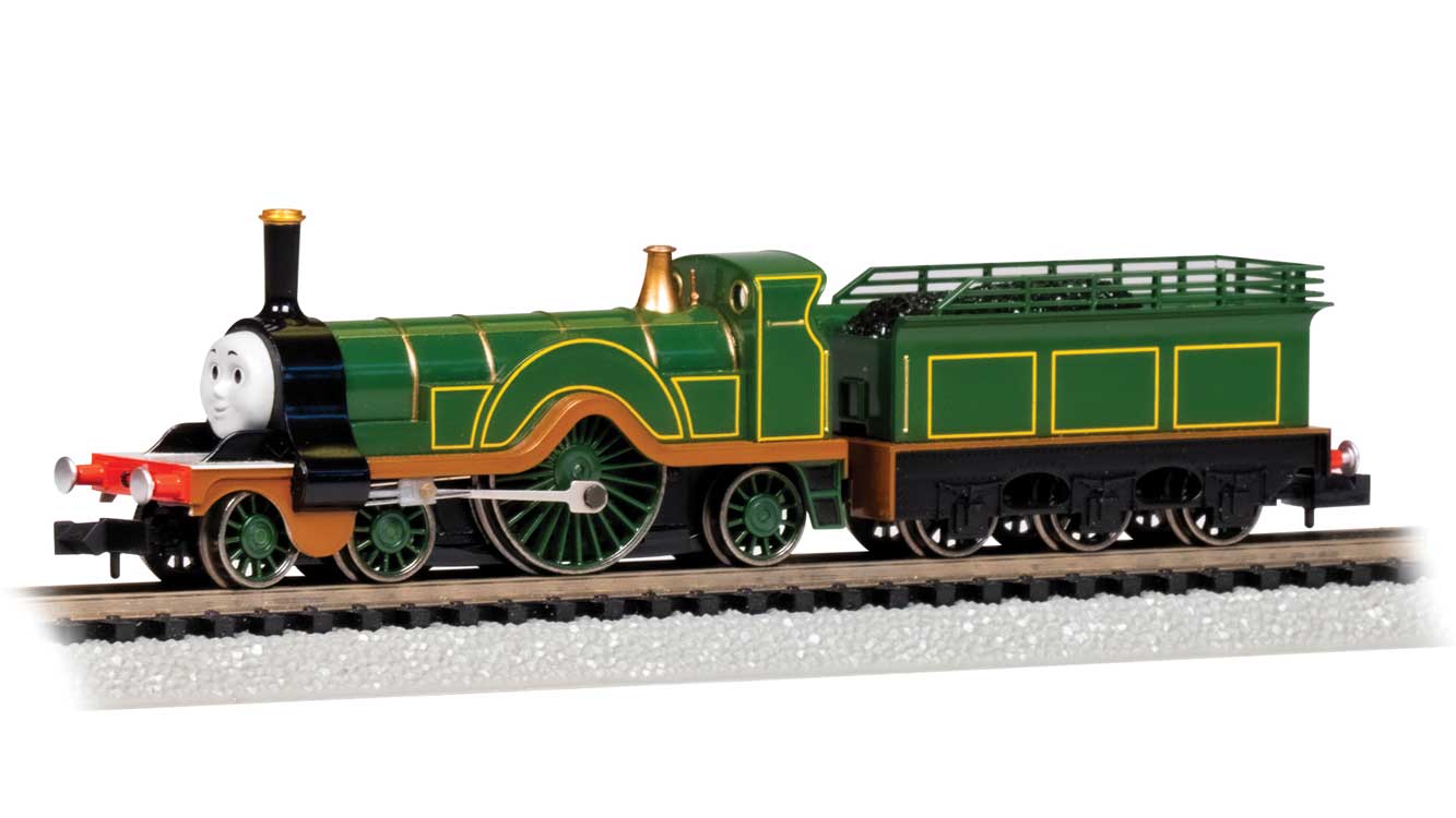 きかんしゃトーマス スタンダードDC エミリー (緑) / Bachmann Nゲージ 鉄道模型 外国鉄道｜ラストホビー