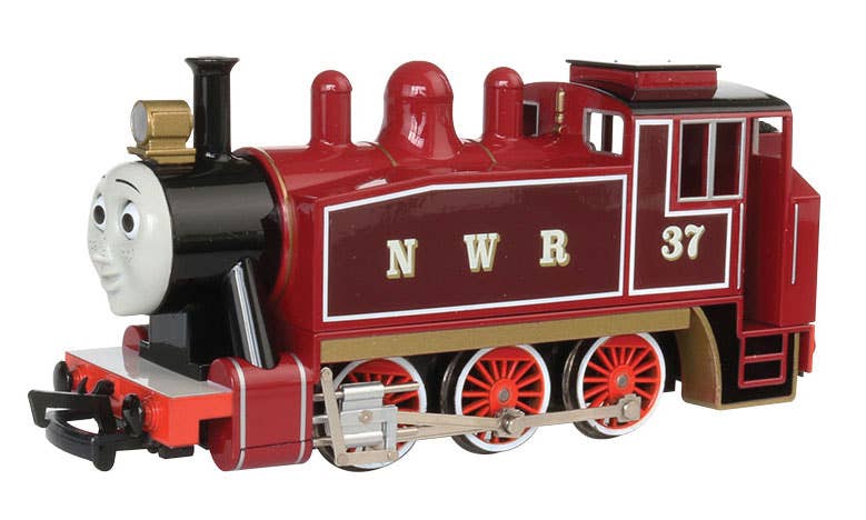 きかんしゃトーマス 目が動く機関車 ノース・ウェスタン鉄道 #37 ロージー / Bachmann HOゲージ 鉄道模型 外国鉄道｜ラストホビー