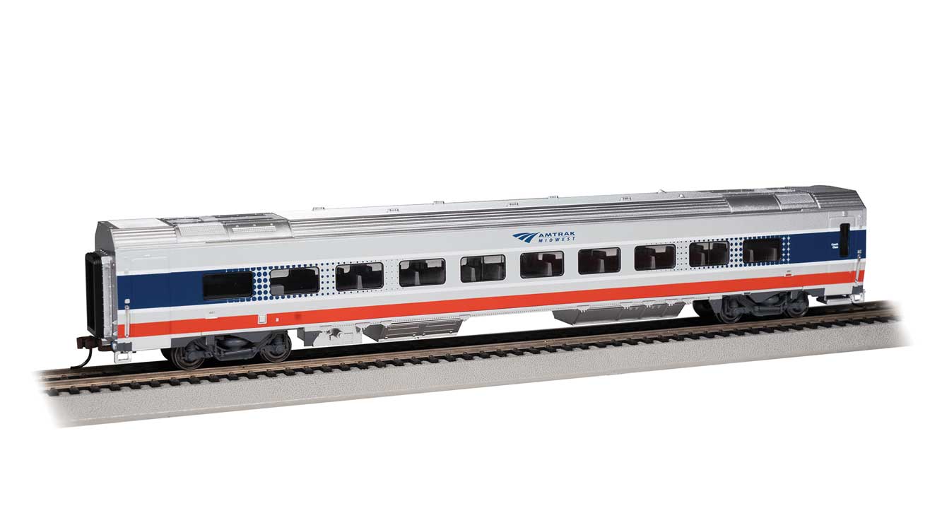 アムトラック シーメンス・ベンチャー 客車 #4001 ミッドウェスト塗装 完成品 / Bachmann HOゲージ 鉄道模型 外国鉄道|ラストホビー