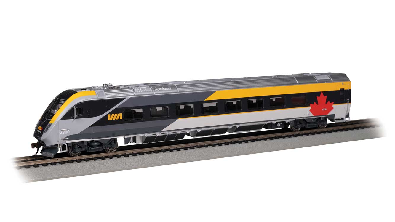 VIA鉄道 シーメンス・ベンチャー キャブカー #2300 DCCサウンド付 完成品 / Bachmann HOゲージ 鉄道模型 外国鉄道｜ラストホビー