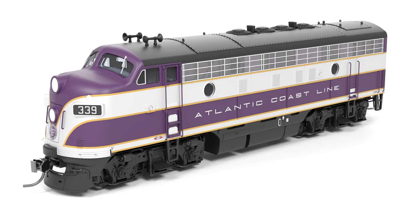 EMD F3形 ディーゼル機関車 A+B(動力なし)セット アトランティック・コースト・ライン #339, 339B サウンド・DCC付 Paragon4 / Broadway Limited HOゲージ 鉄道模型 外国鉄道｜ラストホビー