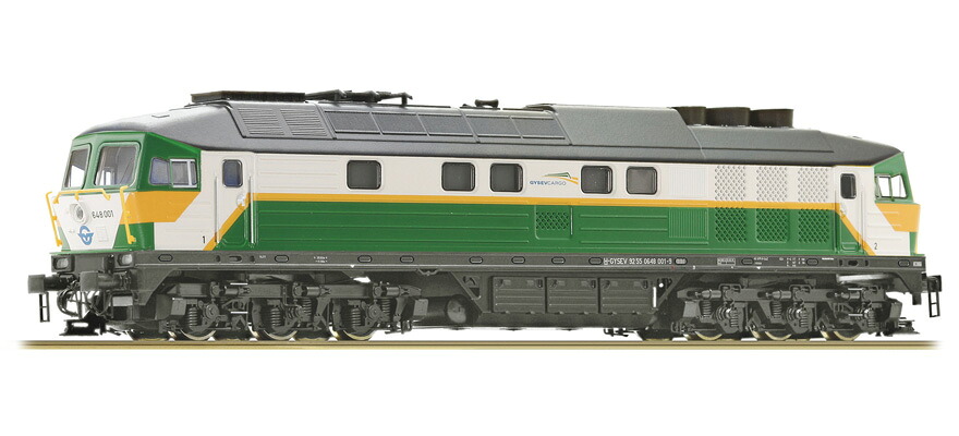 TTゲージ 鉄道模型 ディーゼル機関車 Roco ロコ GYSEV 648 001 9 Era VI DC｜ラストホビー