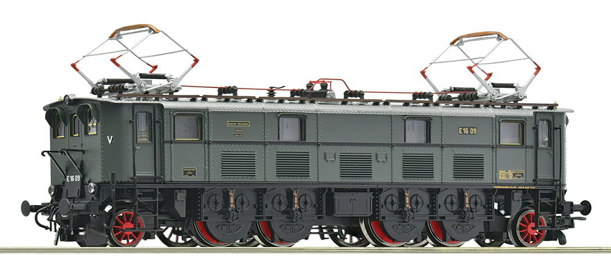 HOゲージ 鉄道模型 ロコ Roco DRG electric locomotive E 16 09 Era II DC