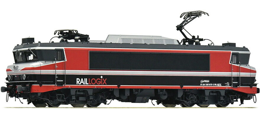 HOゲージ 鉄道模型 電気機関車 Roco ロコ Raillogix 1619 Era VI サウンド付 DC DCC Raillogix 1619 electric locomotive