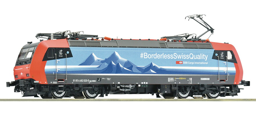 HOゲージ 鉄道模型 電気機関車 Roco ロコ SBB Cargo 482 020 5 Era VI サウンド付 DC DCC Electric locomotive