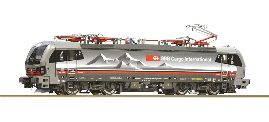 HOゲージ 鉄道模型 Roco ロコ SBB Cargo 電気機関車 193 451 2 Era VI Sound AC 193 451 2 Maerklin