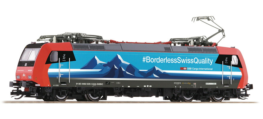 TTゲージ 鉄道模型 Roco ロコ SBB Cargo International 482 020 5 Era VI with sound Power system DC｜ラストホビー