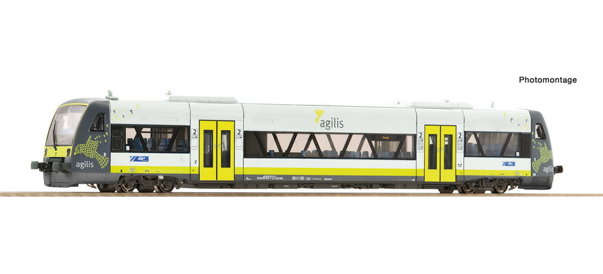 TTゲージ 車両 Roco ロコ Agilis VT 650 731 Regio Shuttle sound DC DCC Diesel railcar