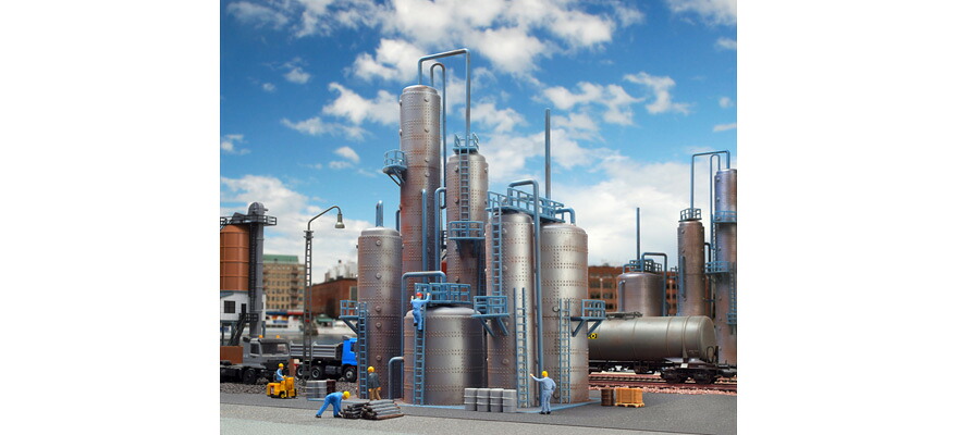 HOゲージ 鉄道模型 Vollmer フォルマー 水素プラント Hydrogenation plant｜ラストホビー