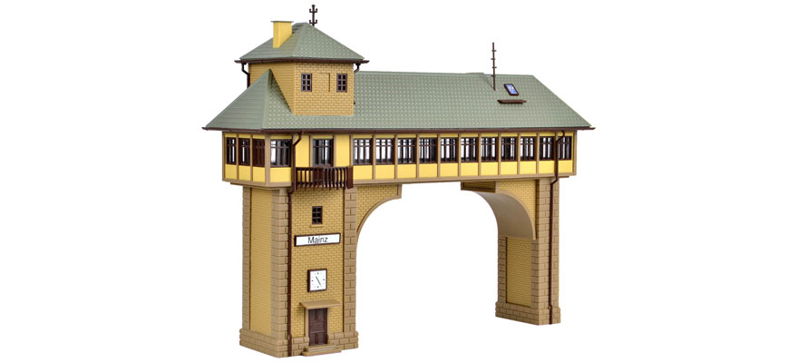 HOゲージ 鉄道模型 Vollmer フォルマー ガントリー式信号所 Gantry style signal tower|ラストホビー