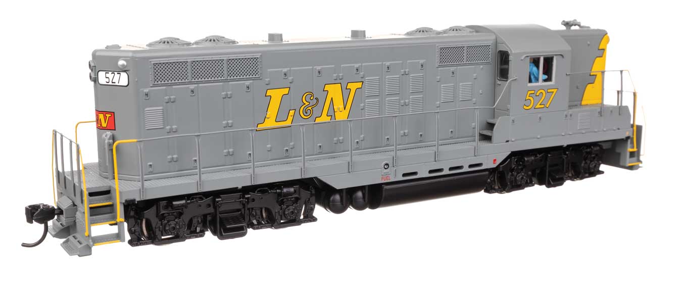 EMD GP9 Phase II ハイフード ルイビル&ナッシュビル鉄道 #527 ディーゼル機関車 スタンダードDC / Walthers HOゲージ 鉄道模型 外国鉄道|ラストホビー
