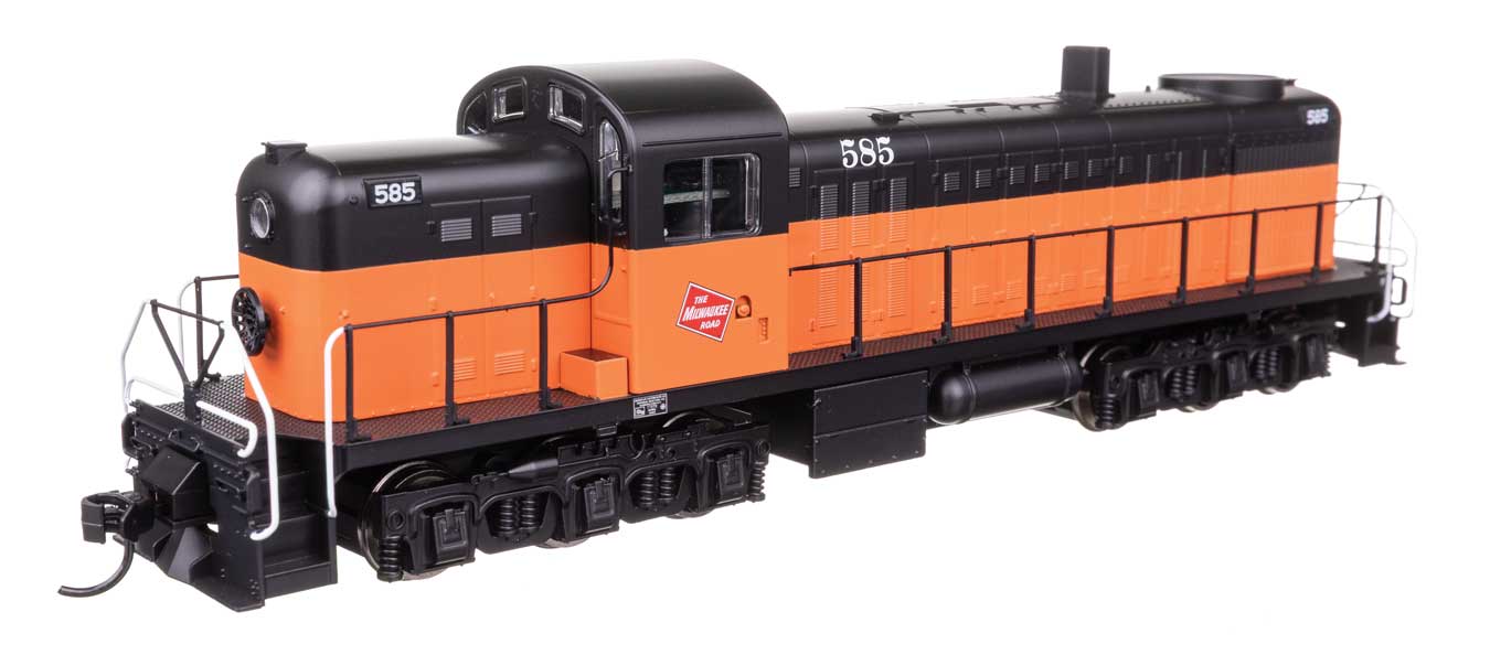 ミルウォーキー鉄道 Alco RSC-2 ディーゼル機関車 スタンダードDC #585 / Walthers HOゲージ 鉄道模型 外国鉄道|ラストホビー