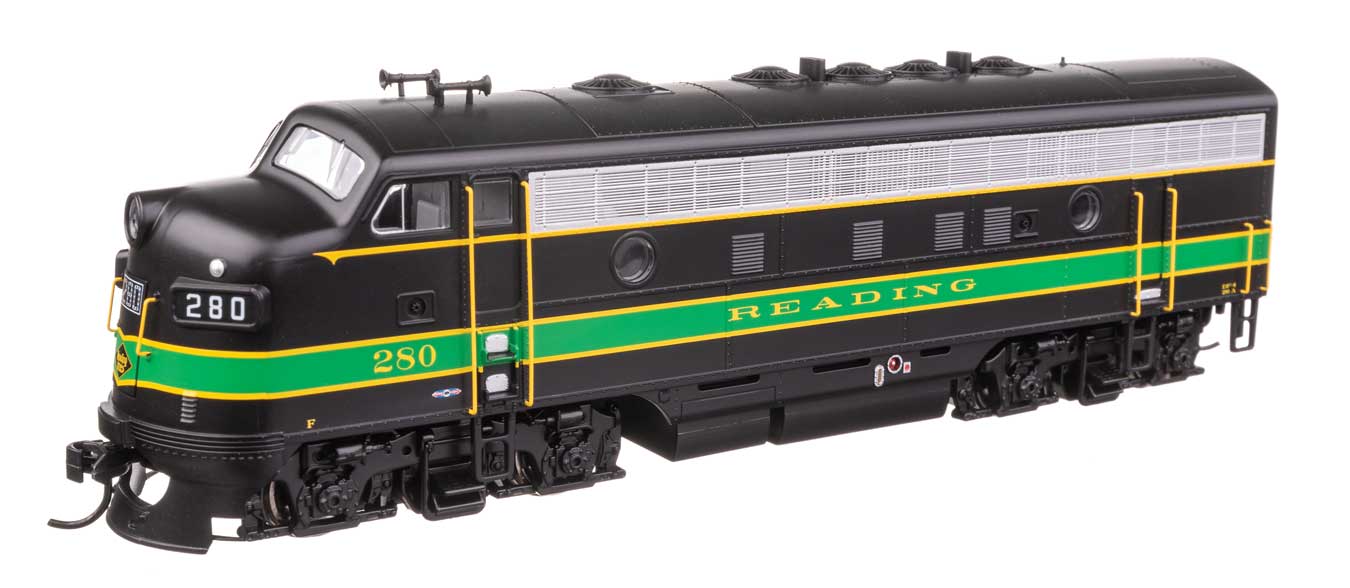 レディング鉄道 EMD F7 Aユニット ディーゼル機関車 #280A スタンダードDC / Walthers HOゲージ 鉄道模型 外国鉄道|ラストホビー