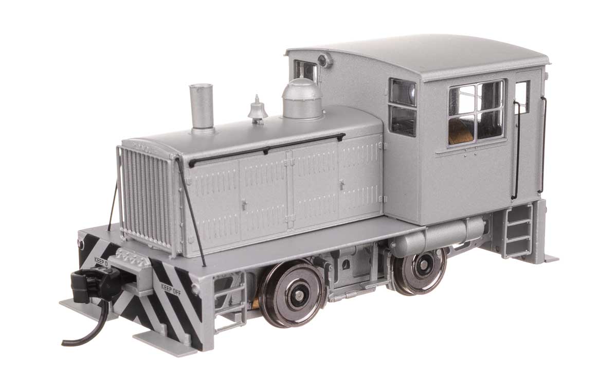Plymouth ML-8 産業用スイッチャー DCC専用 シルバー・ブラックストライプ / Walthers HOゲージ 鉄道模型 外国鉄道｜ラストホビー