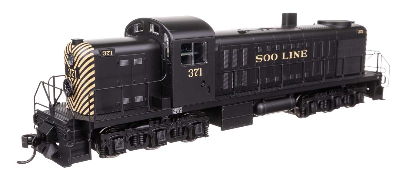 Soo Line Alco RSC-2 ディーゼル機関車 #371 ESUサウンド付 DCC / Walthers HOゲージ 鉄道模型 外国鉄道｜ラストホビー